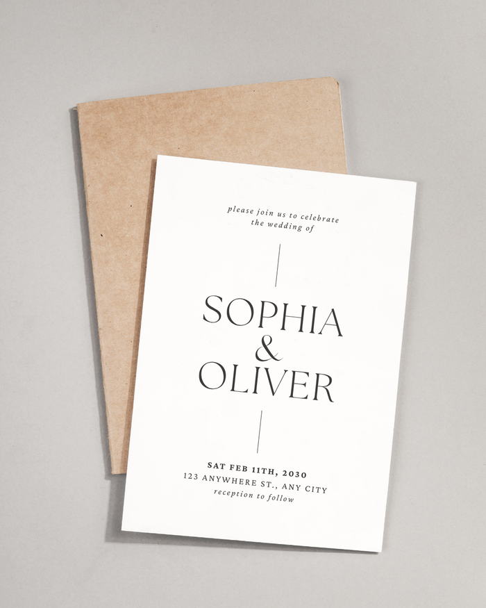 Invitaciones y Papelería